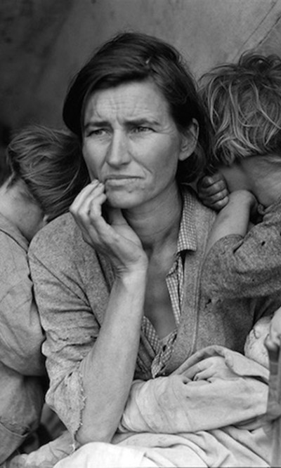 aq_block_1-Migrant Mother, Nipomo, California, 1936